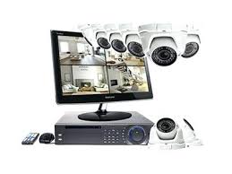Sistema de videovigilancia con su monitor