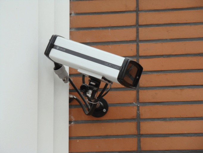 cámara de vigilancia corporativa